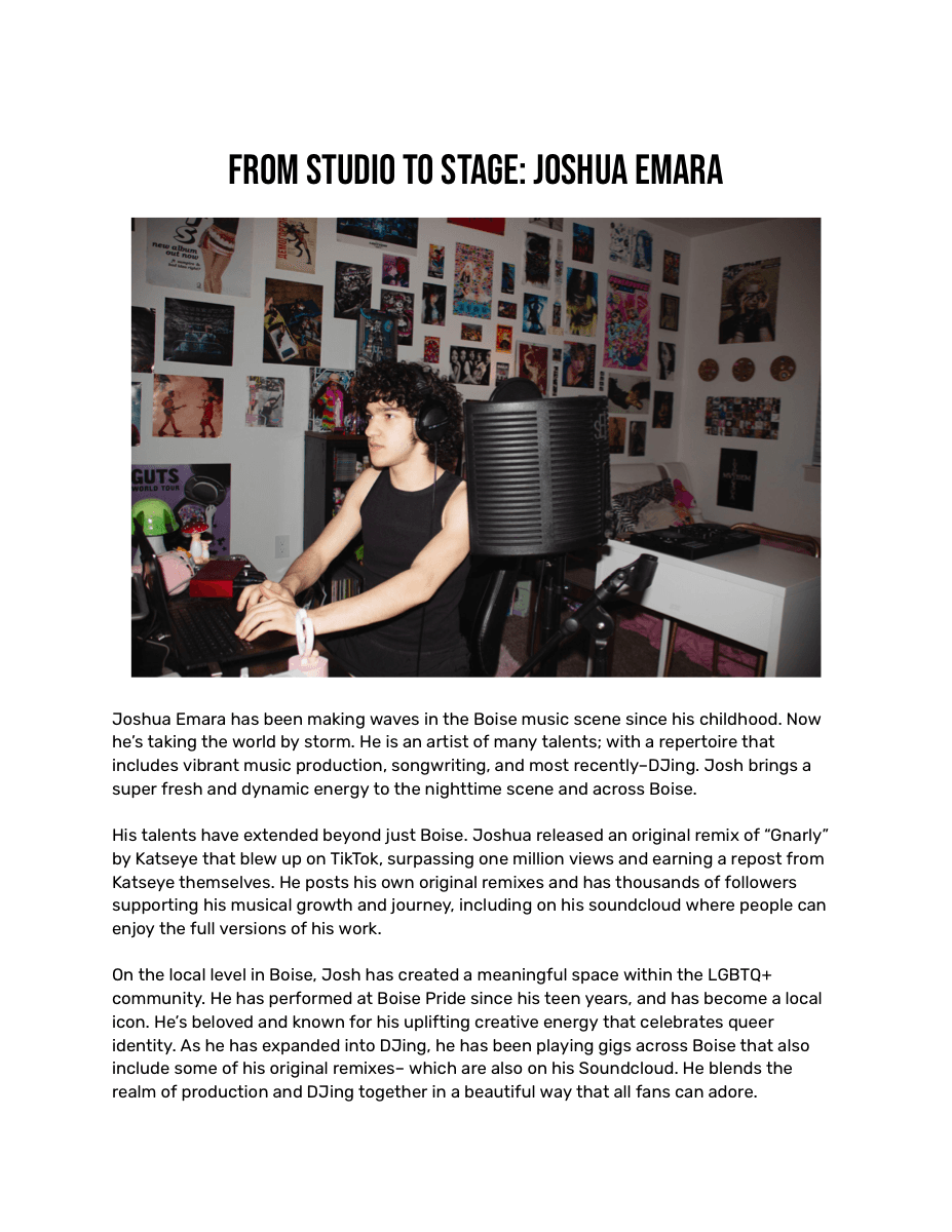 Photo Profile - Joshua Emara